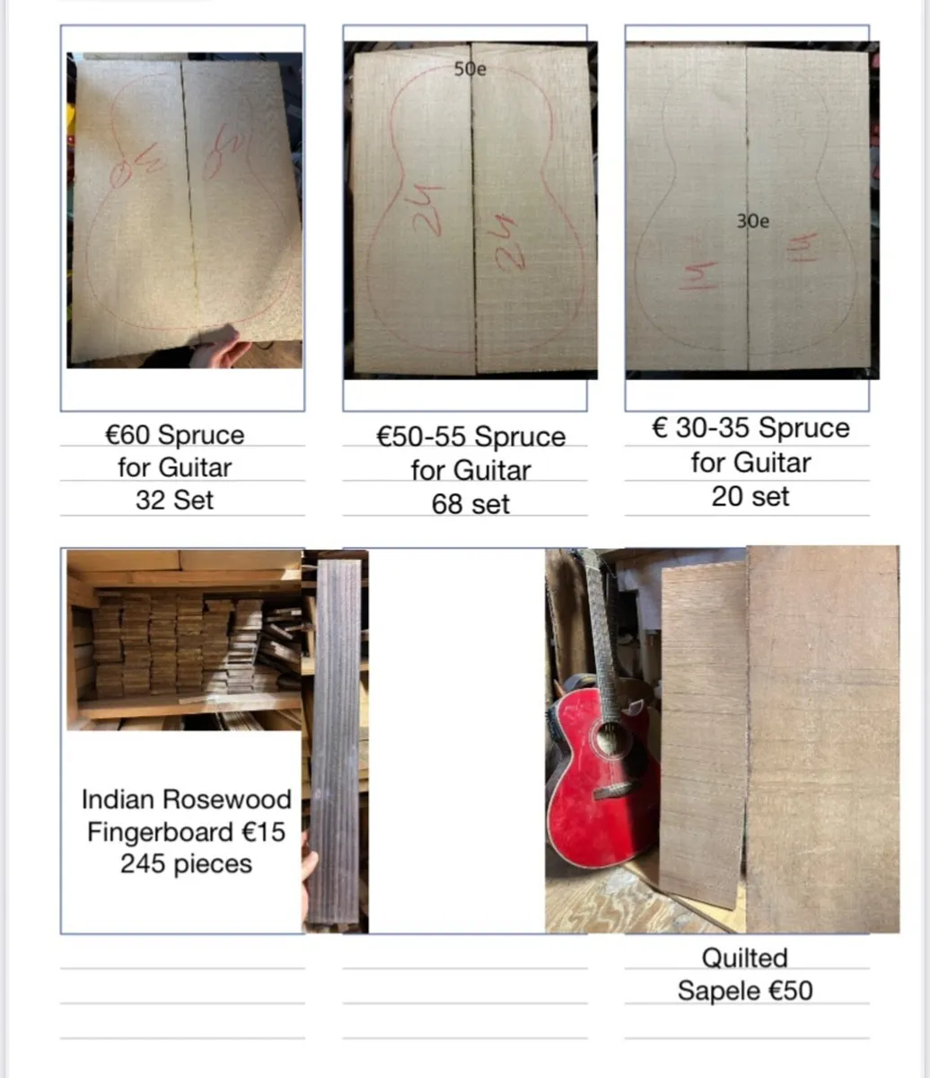 Wood for violin, guitar etc - Image 1