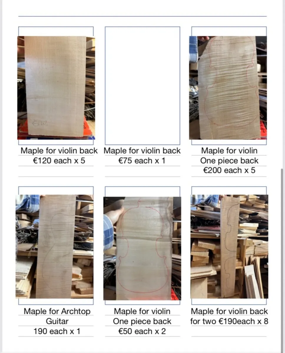 Wood for violin, guitar etc - Image 3