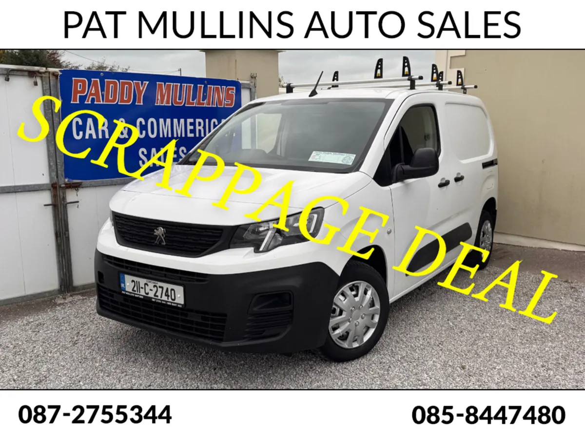 Peugeot Partner SCRAPPAGE DEAL THIS WEEKEND - Image 1