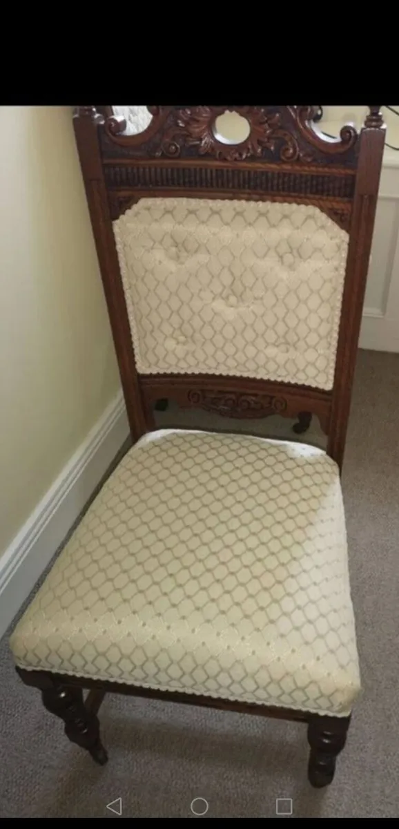 Newly Reupholstered Occasional Chairs x 2 - Image 1