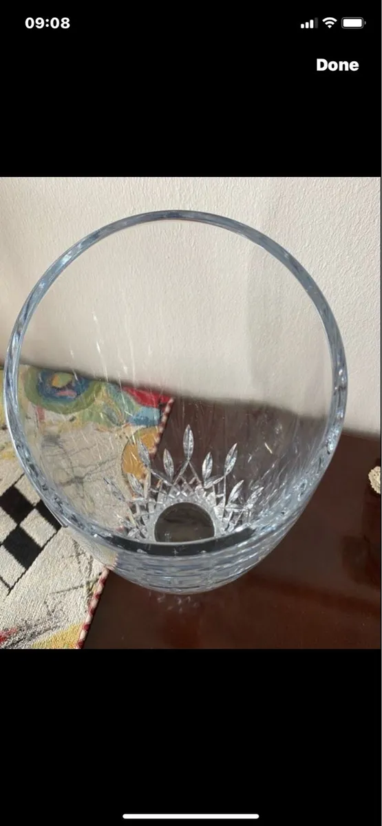 Waterford Crystal Lismore Essence Angular Vase - Image 2