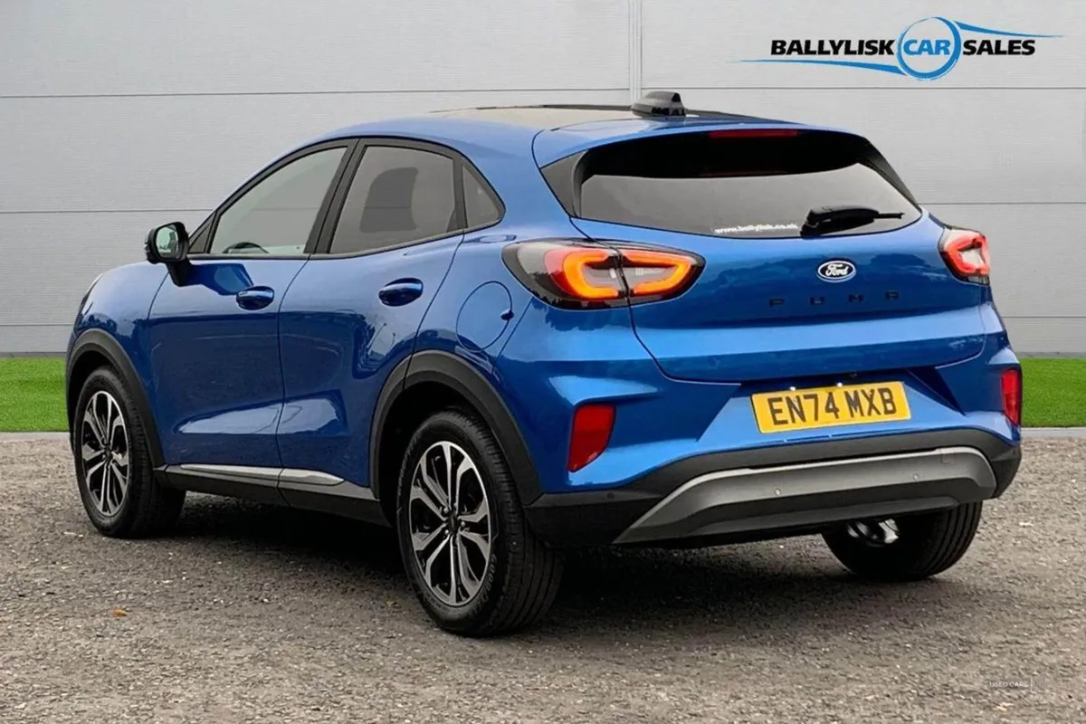 Ford Puma 1.0t 125PS Titanium Auto in Blue With - Image 2