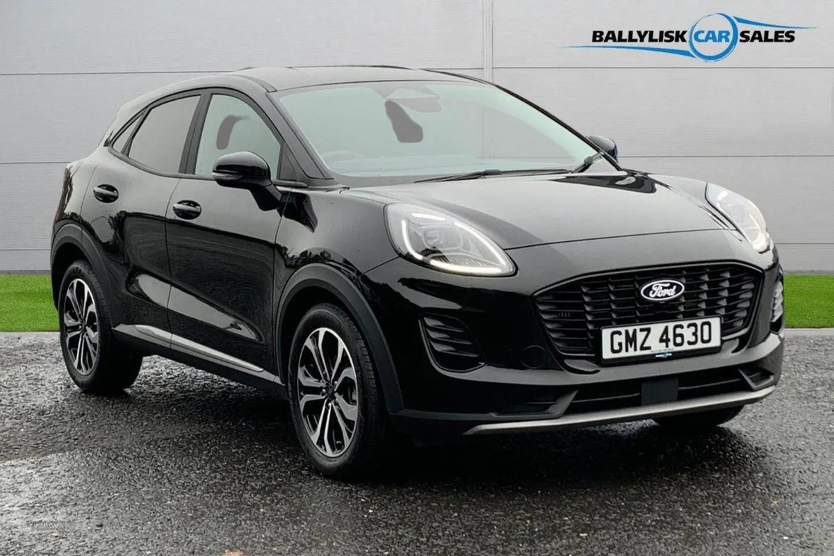 Ford Puma 1.0t 125PS Titanium in Black With 1K - Image 1