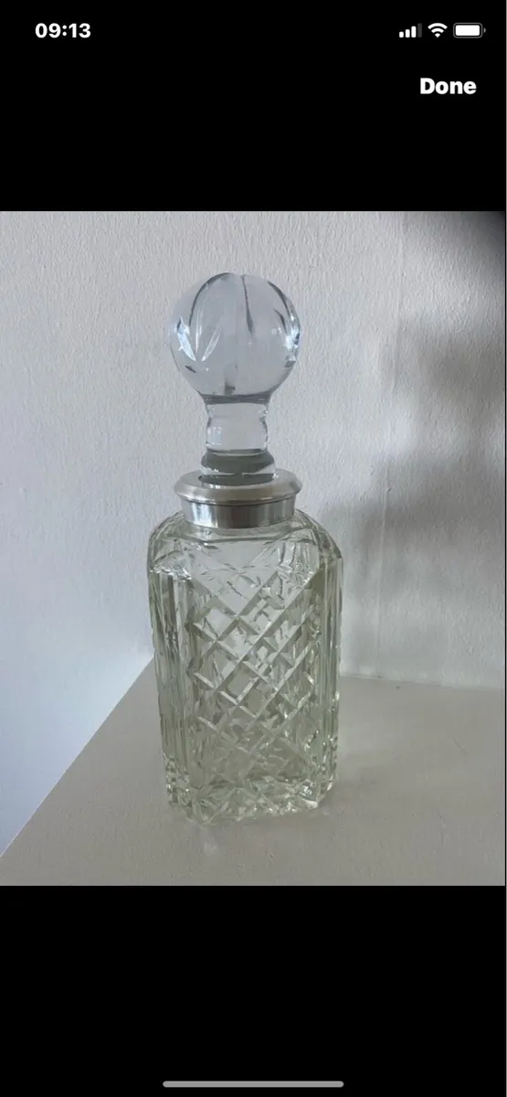 Heavy Crystal Decanter - Image 1