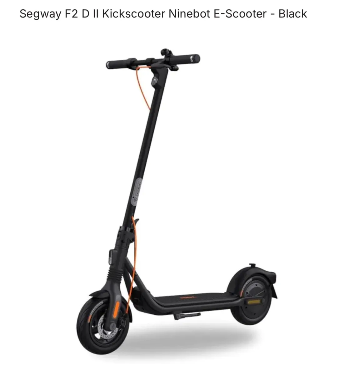 Ninebot f2 d 11 new scooter
