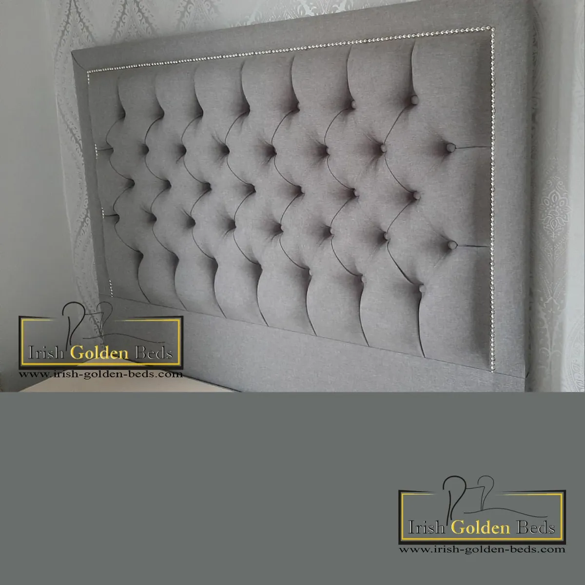 Bed frame and headboard, free delivery - Image 3