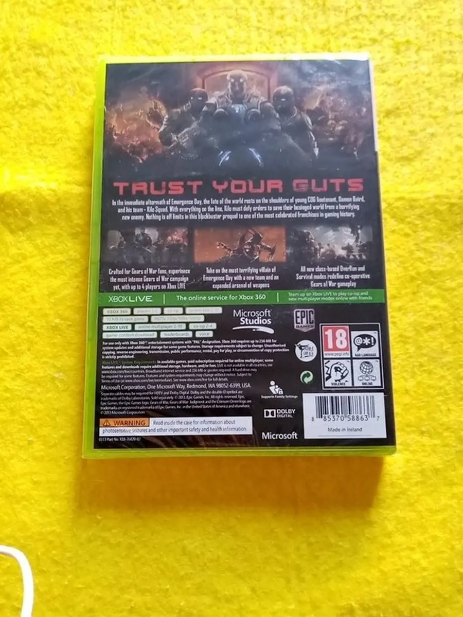 Gears of War Judgment brand new Xbox 360 games Original - Image 2