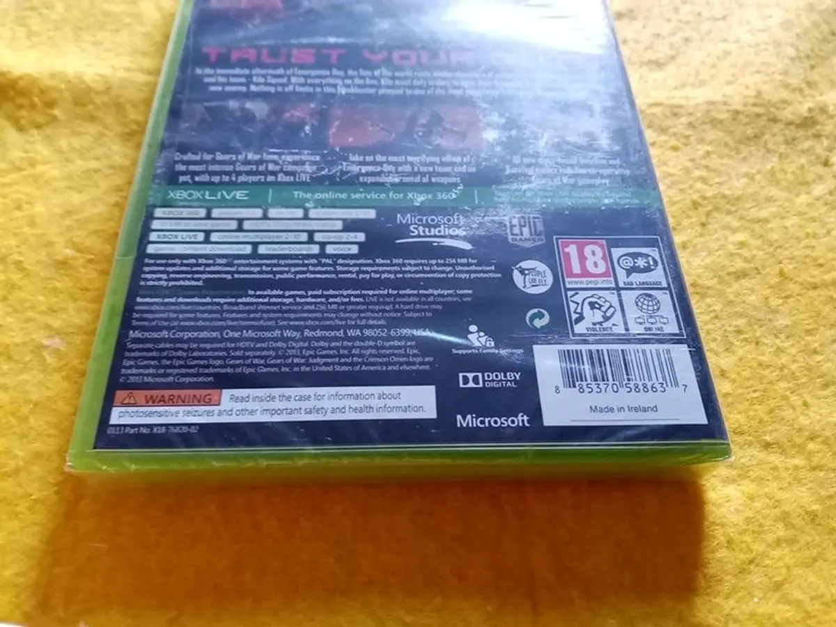 Gears of War Judgment brand new Xbox 360 games Original - Image 3