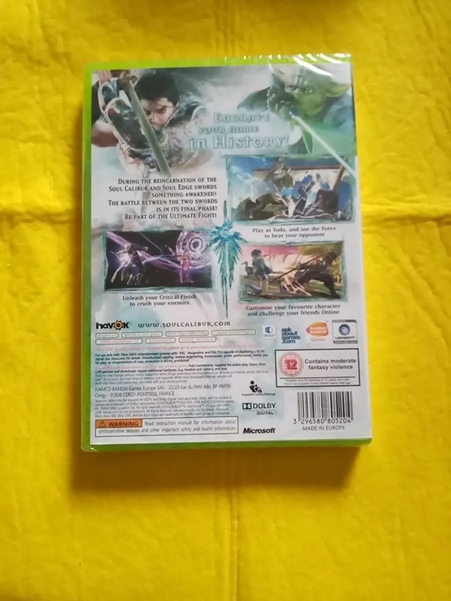 Soulcalibur IV Soul Calibur 4 Brand new Xbox 360 games Original - Image 2