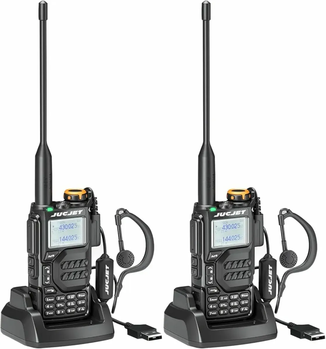 UV-K5 Walkie Talkie Dual Band VHF/UHF 144-146/430- - Image 1