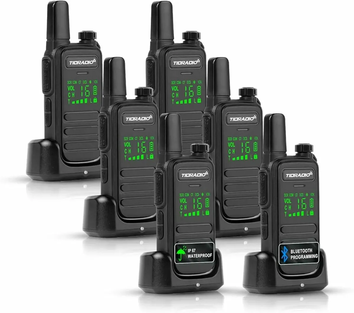 TD-M11 IP67 Waterproof Walkie Talkies, Walkie Talk - Image 1