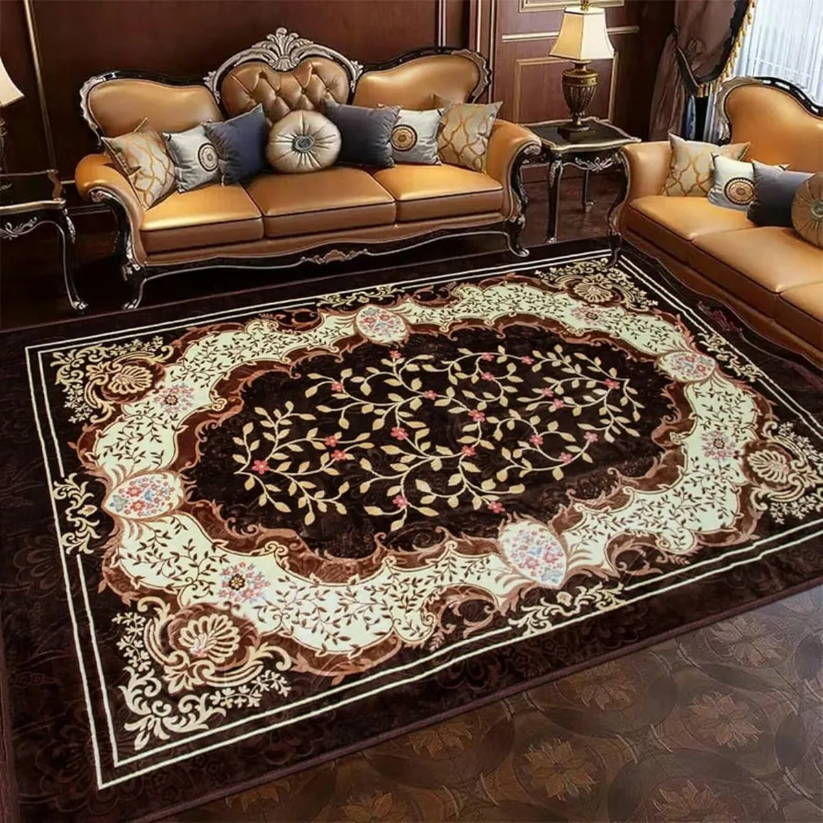 Area Rugs Living Room 2x3 m Extra Large Rug, Carpe - Image 1