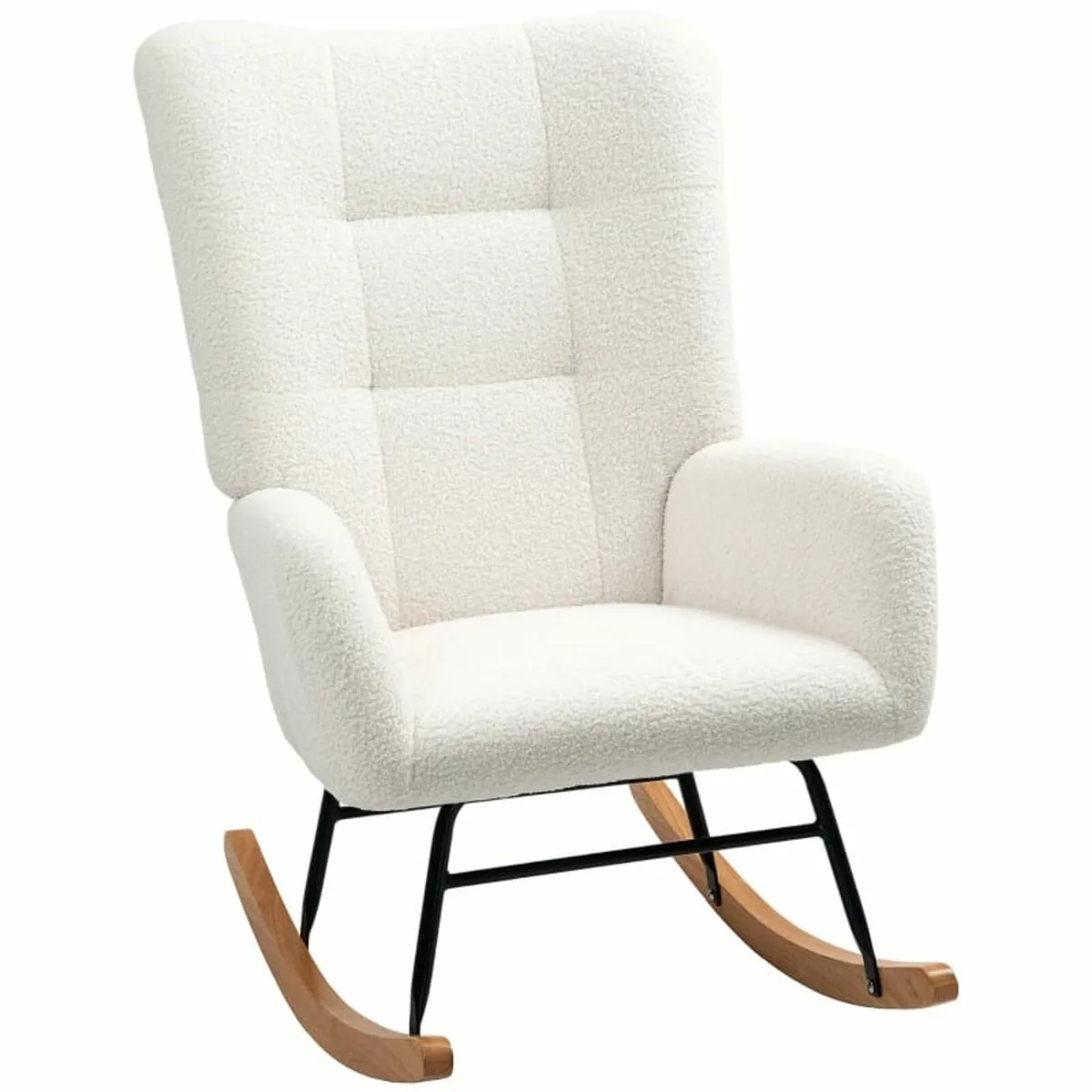 Rocking Chair, Cozy Cover, Thick Padding, Non-Slip - Image 1