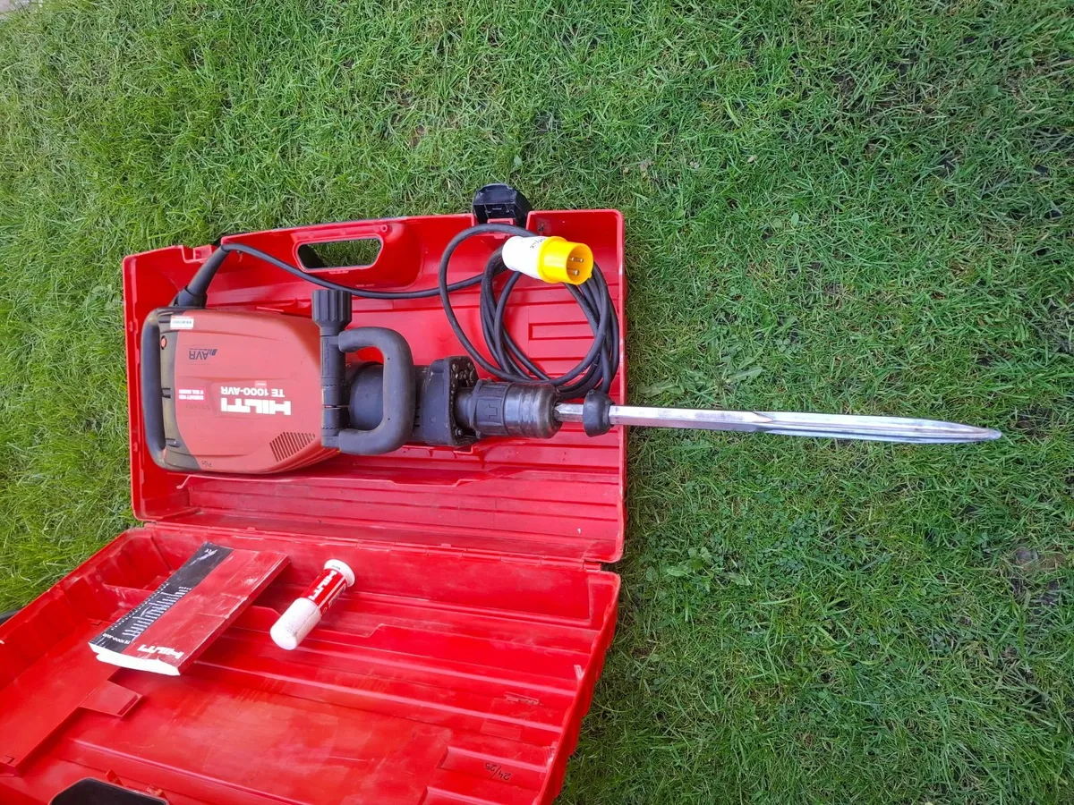 HILTI TE1000 warranty /serviced/receipt - Image 3