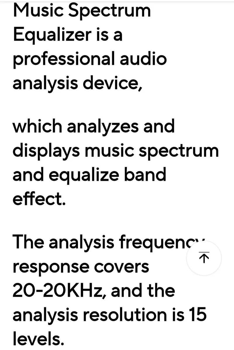 Graphic equalizer sound level meter - Image 4