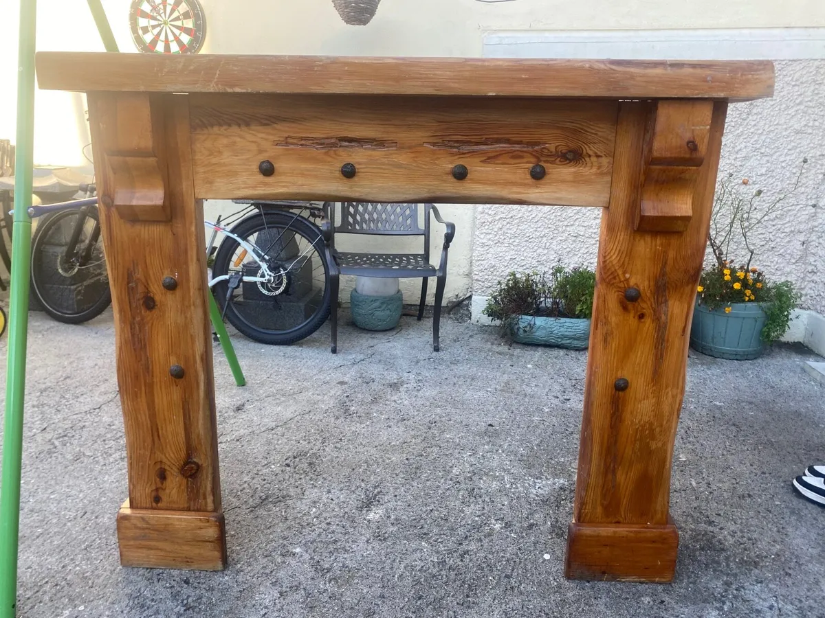 Fire place surround  solid oak - Image 1
