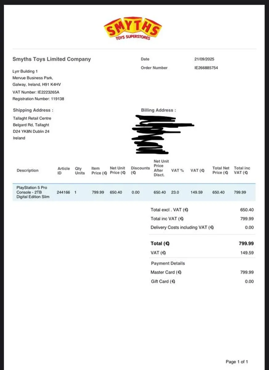 Sony PlayStation 5 Pro 2TB - Like New, Boxed, Warranty and Receipt - Image 4