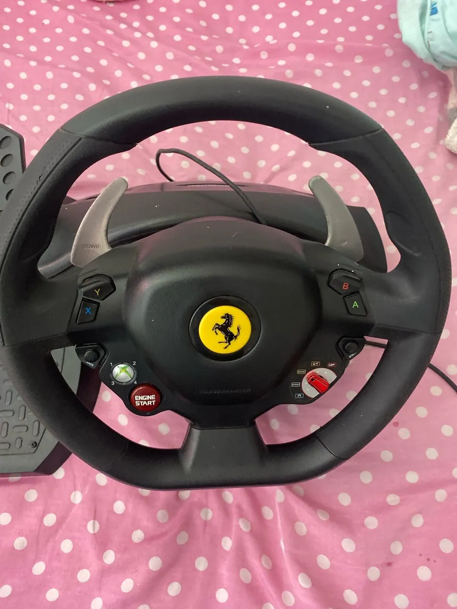 Xbox THRUSTMATSER Ferrari RW Xbox 360 Wheel - Image 3