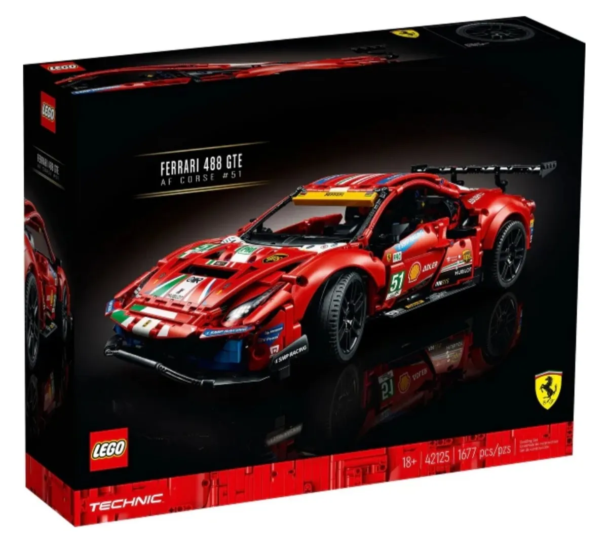 Lego 42125 Ferrari 488 GTE