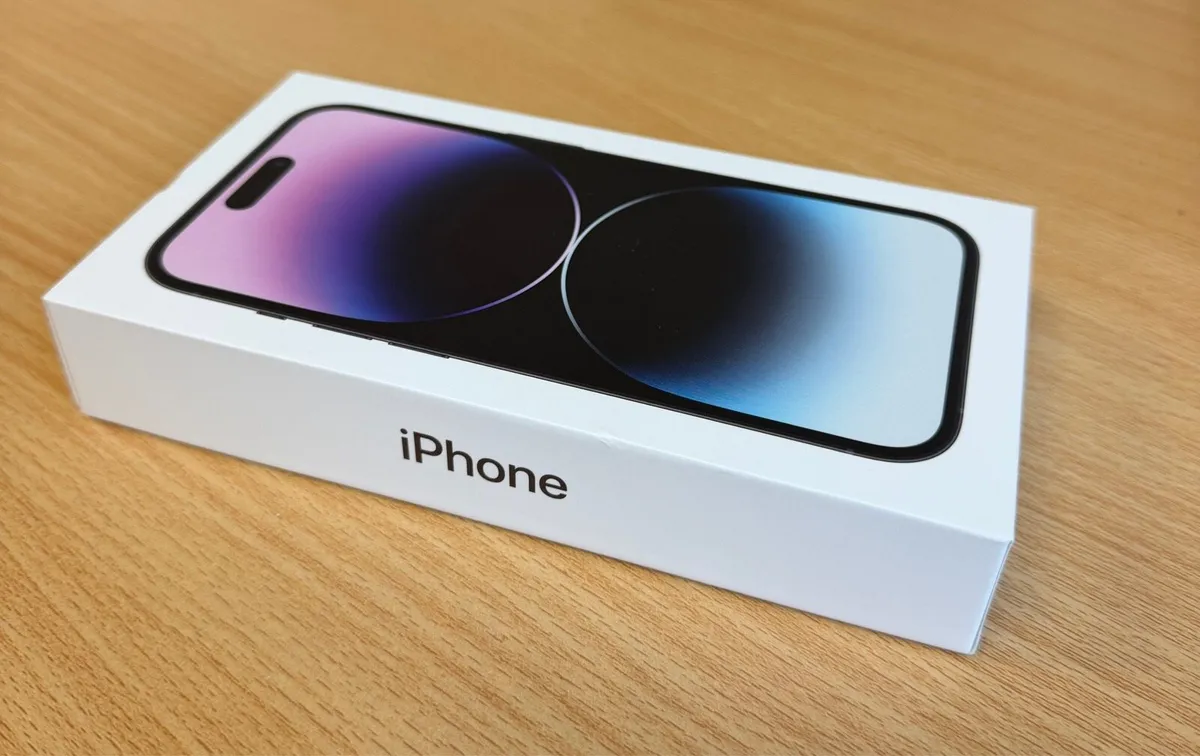 iPhone 14 Pro - 128gb, unlocked, dark purple - Image 1