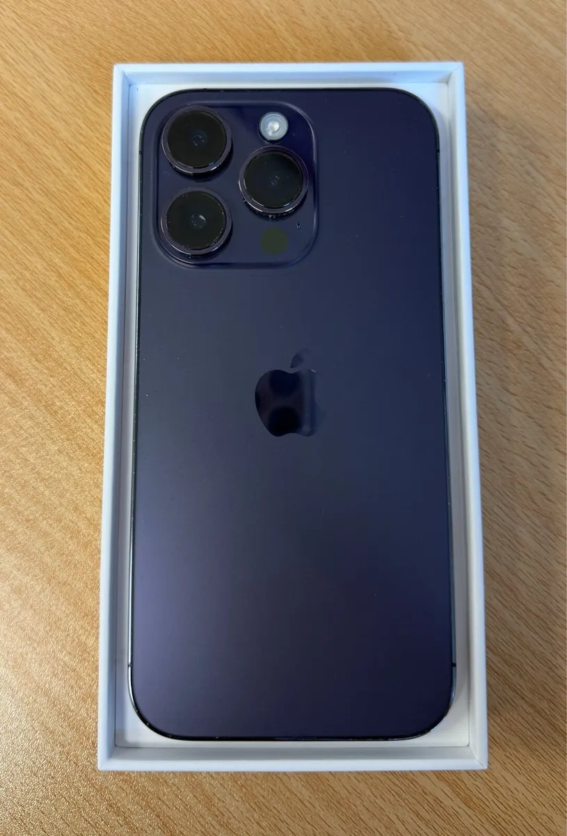 iPhone 14 Pro - 128gb, unlocked, dark purple - Image 2