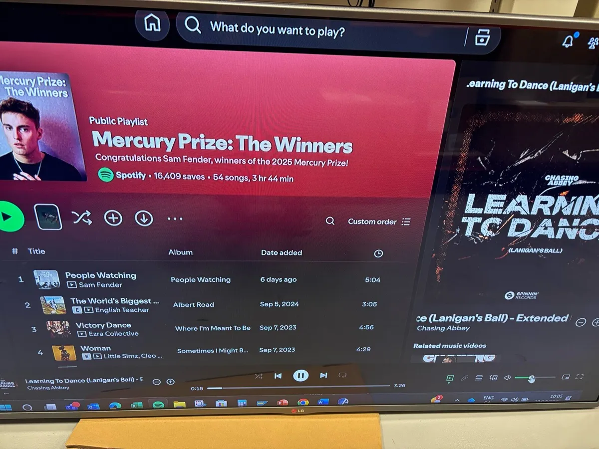 LG 55” Monitor - Image 1