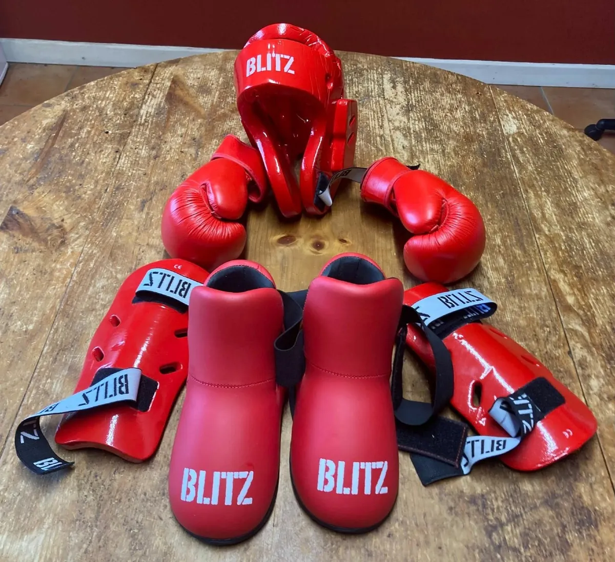 Blitz Taekwondo Sparring Gear Set for Kids - Image 1