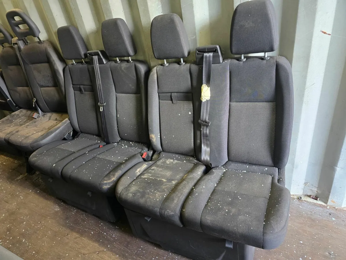 Double Front Passenger Seats – 2015 Ford Transit