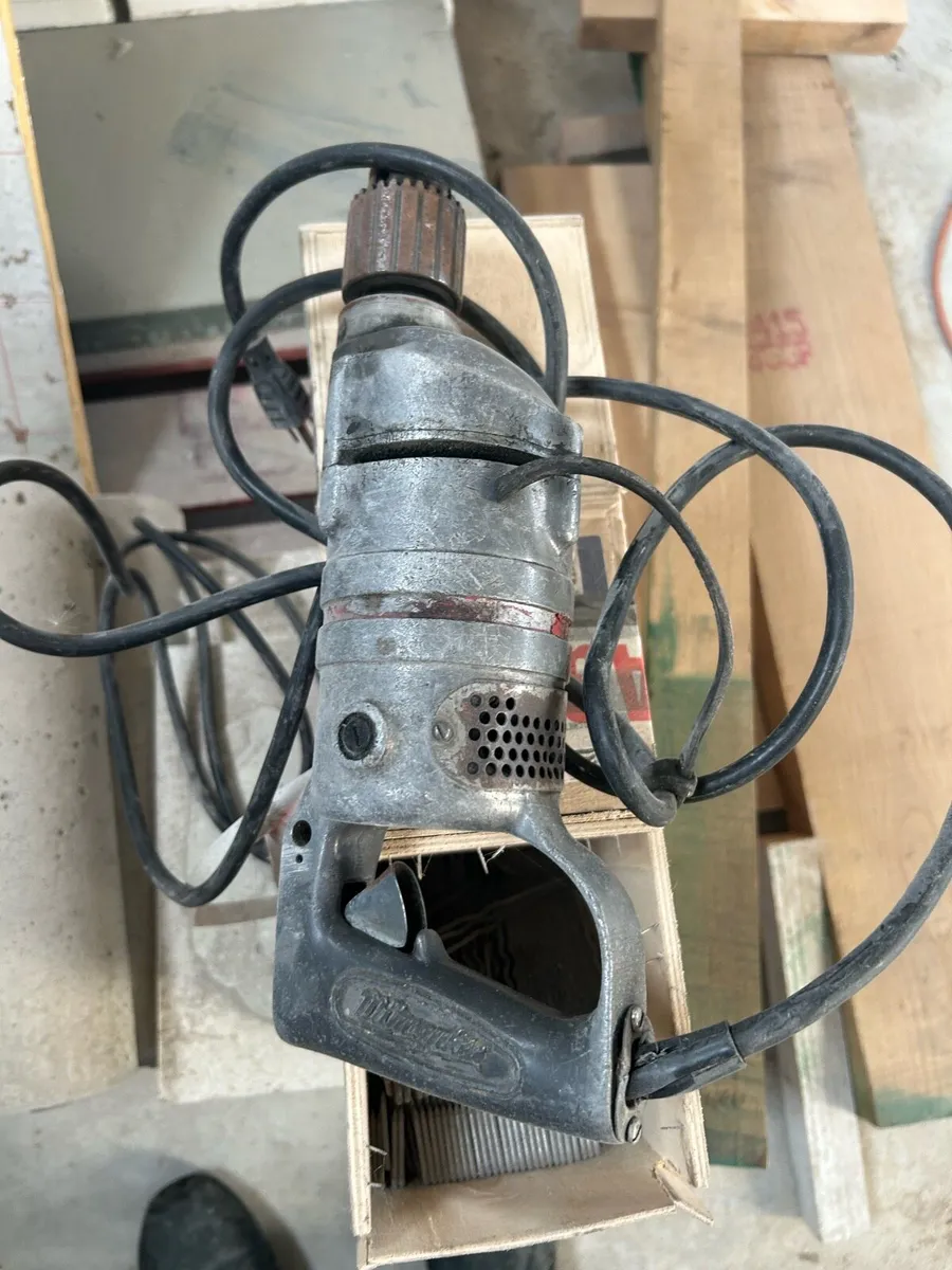 Vintage Milwaukee Drill - Image 1