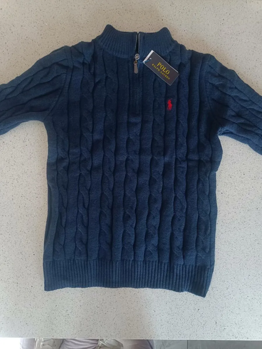 Ralph Lauren Quarter Zip Jumper - Image 1