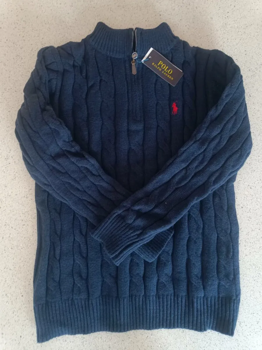 Ralph Lauren Quarter Zip Jumper - Image 2