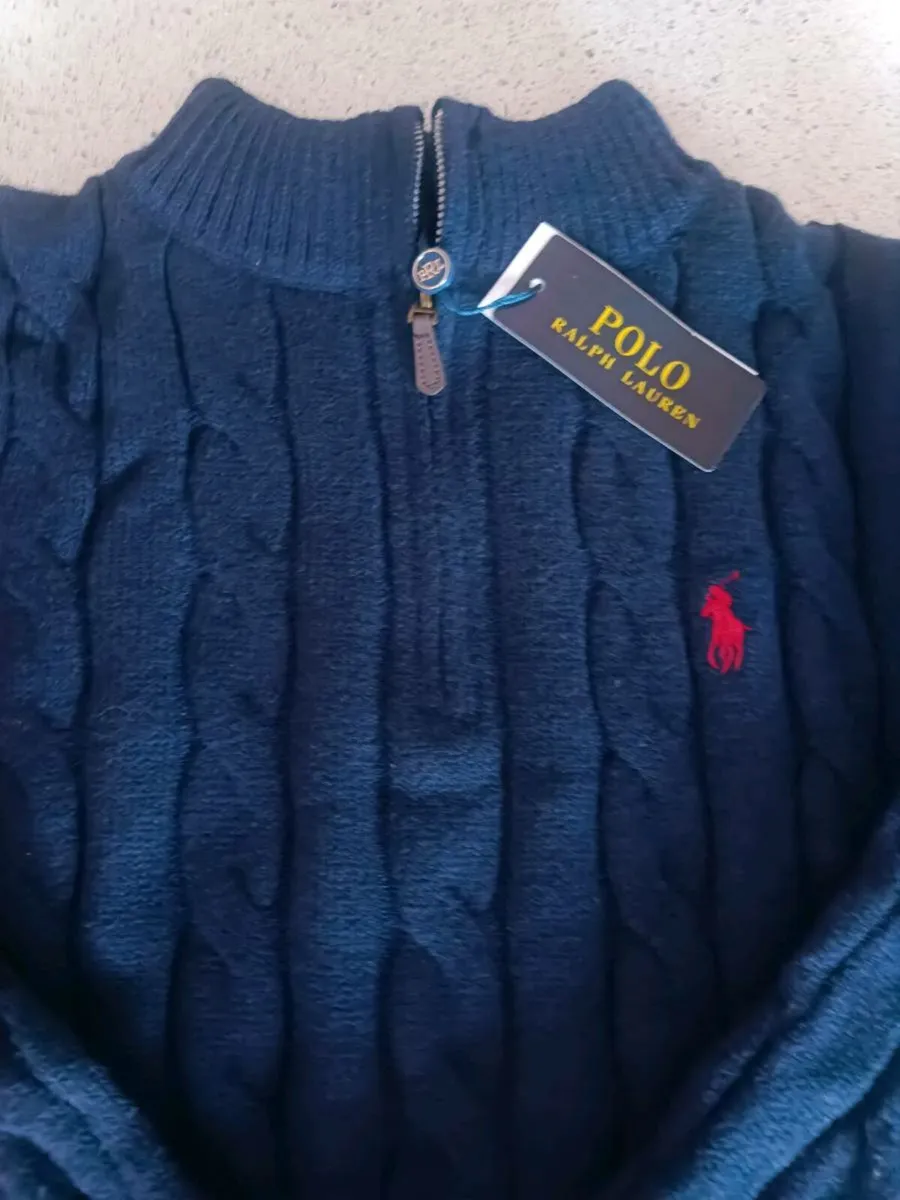 Ralph Lauren Quarter Zip Jumper - Image 3