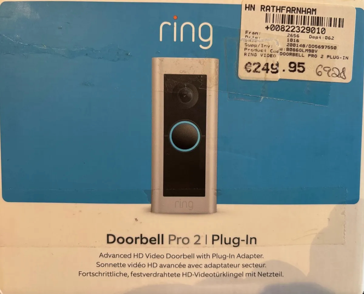 Ring Video Doorbell Pro 2 Hardwired, Satin Nickel - Image 3