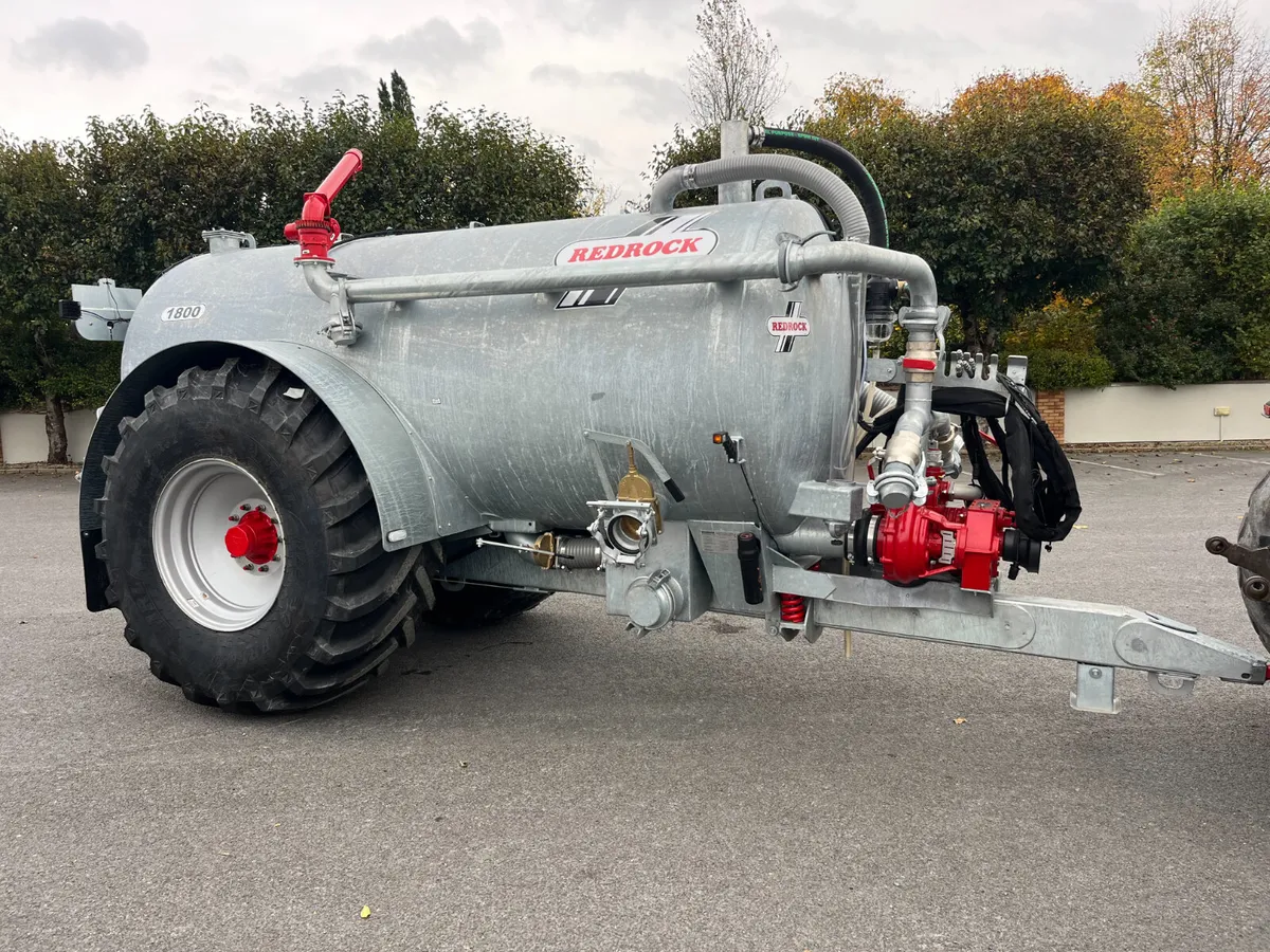 Redrock 1800 Galvanised Tank ✅Raingun - Image 3