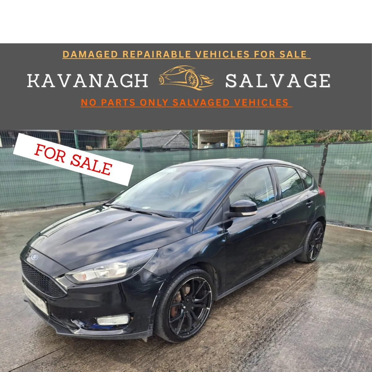 162 Ford Focus.  Petrol Light Damage - Image 1