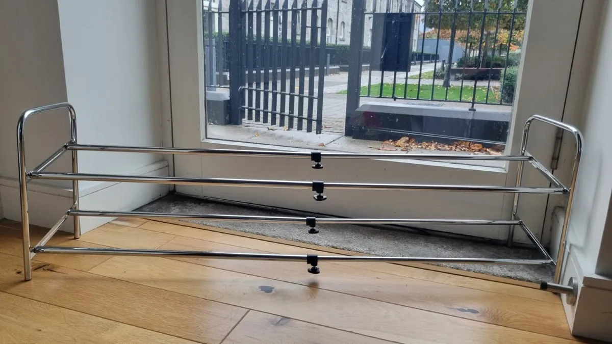 Adjustable Metal Shoe Rack - Image 3