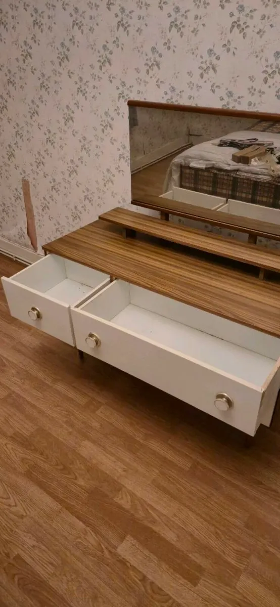 Chest of Drawers with Mirror/Make Up Station - Image 2