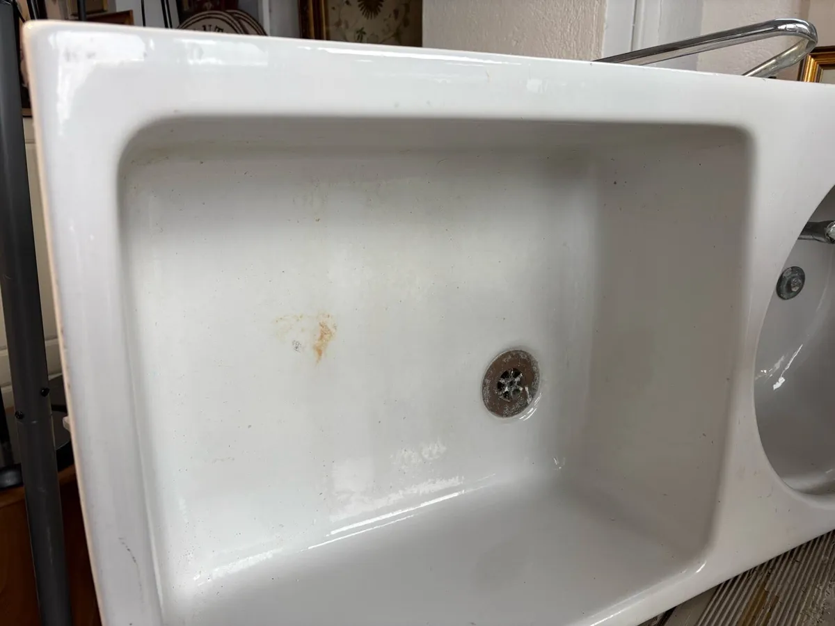 Large double kitchen Belfast sink - Image 2