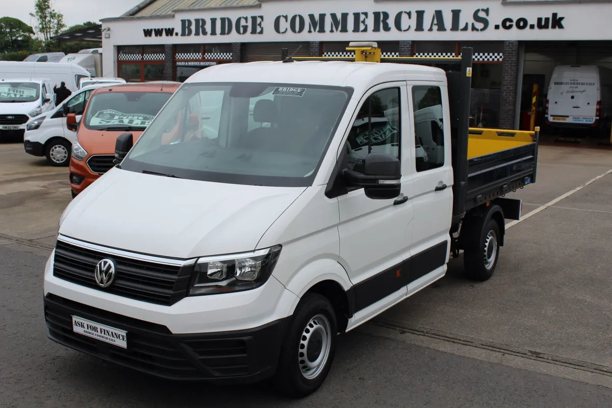 2019 Volkswagen Crafter CR25 D/C Tipper Startline - Image 1