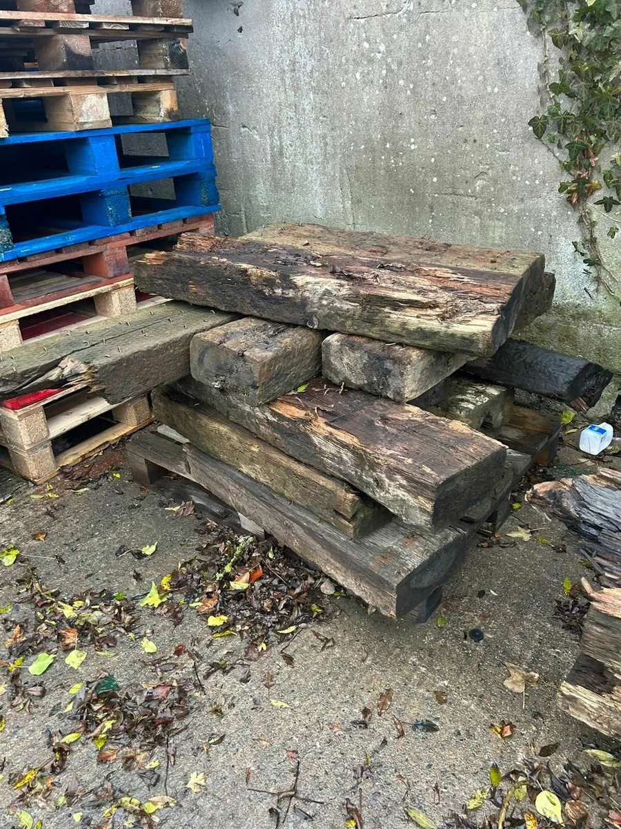 4 pallets of 3/4/5ft sleepers - Image 2