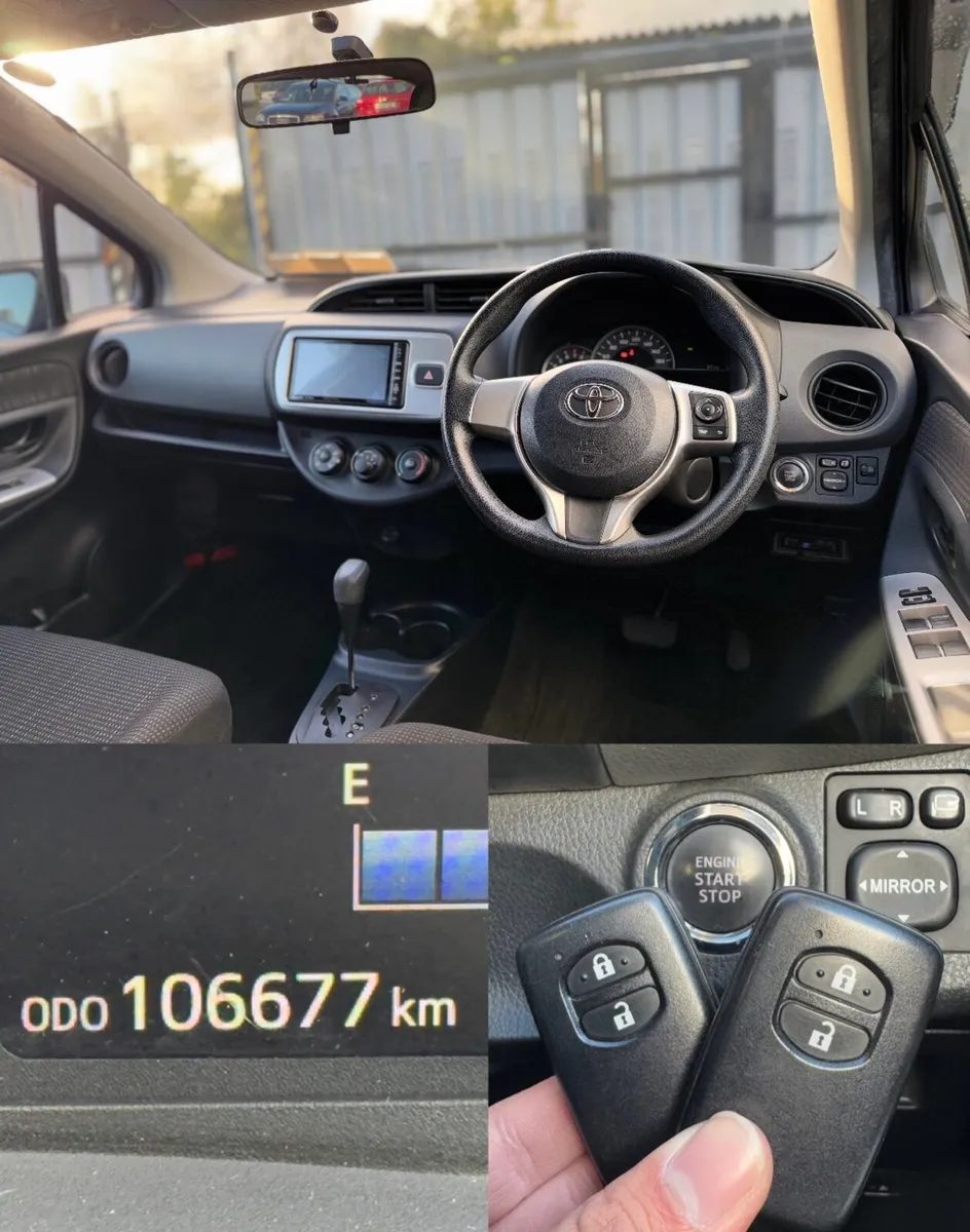 2015 TOYOTA VITZ. LOW MILEAGE. AUTO 1.3L - NEW NCT - Image 4