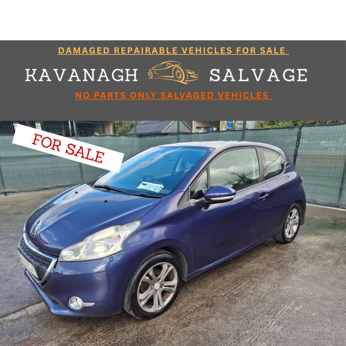 2012 Peugeot 208 1.2 Petrol - Image 1