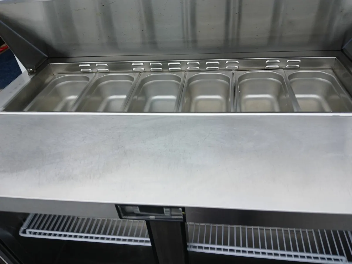Stainless steel /fridge prep unit new ...delivered - Image 1