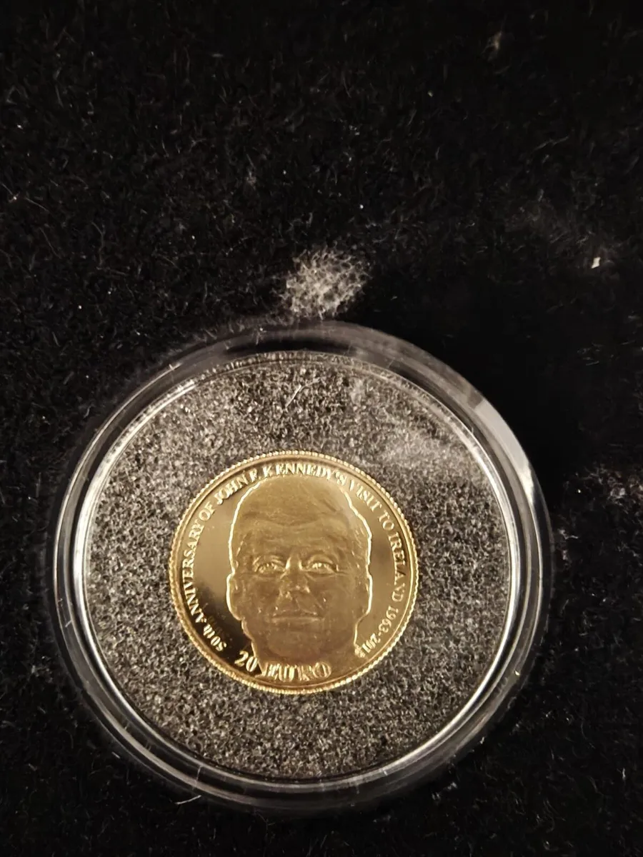 JFK €20 Gold Proof and €10 Silver Proof Two - Image 2