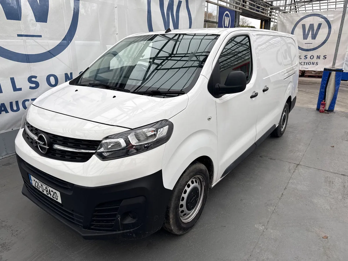Opel Vivaro 2022 For Auction!! - Image 1