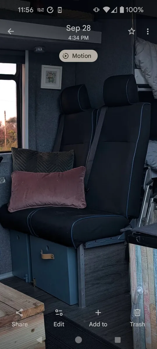Campervan seating - Image 1