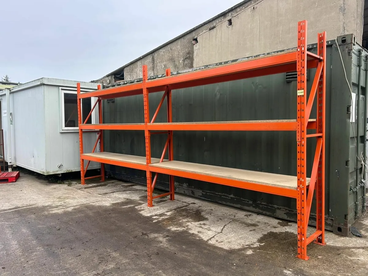 2.5m x 600 x 2.7m Longspan Shelving - Image 1