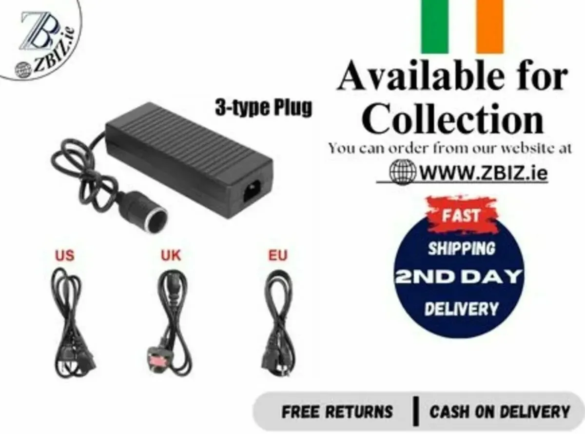 Power Supply Adapter 15A DC For Air Diesel Heater - Image 1