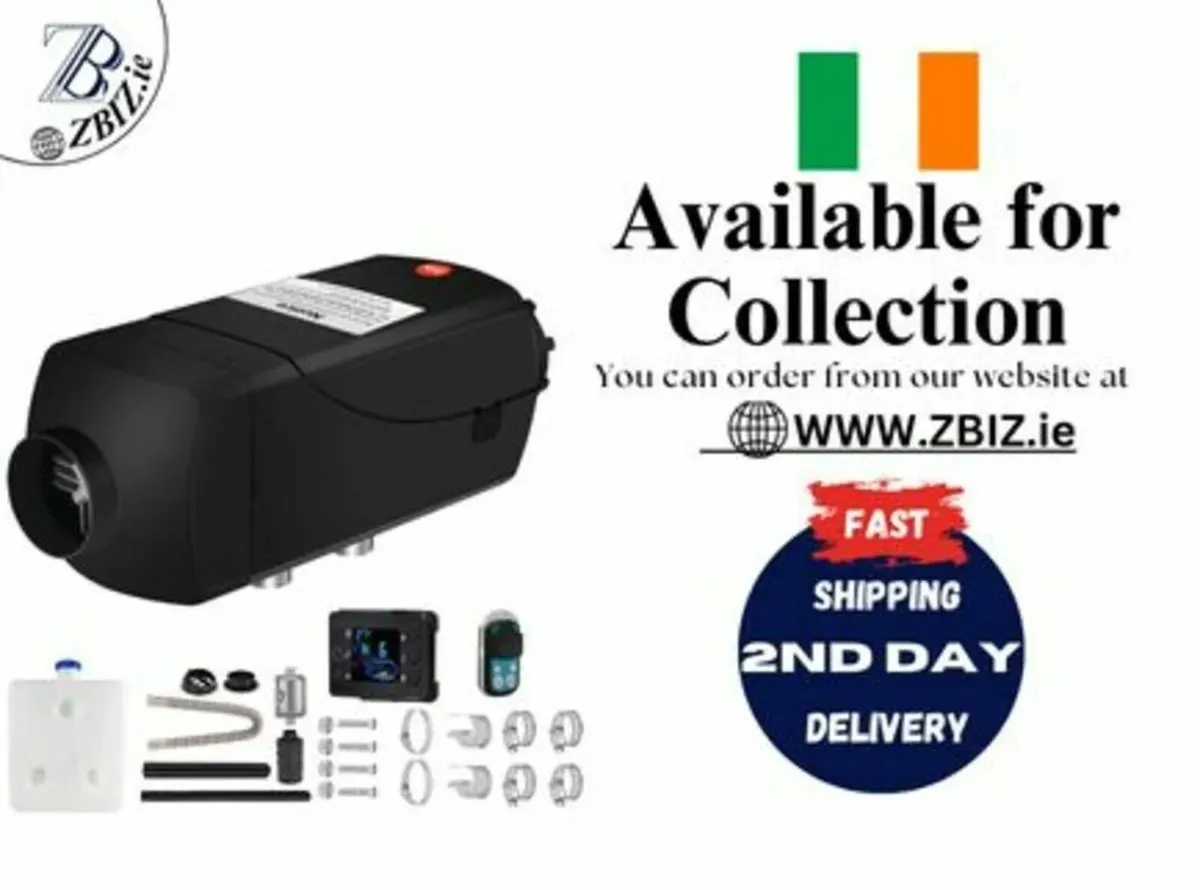 Diesel Air Heater 8000W 12V Parking Heater Muffler - Image 1