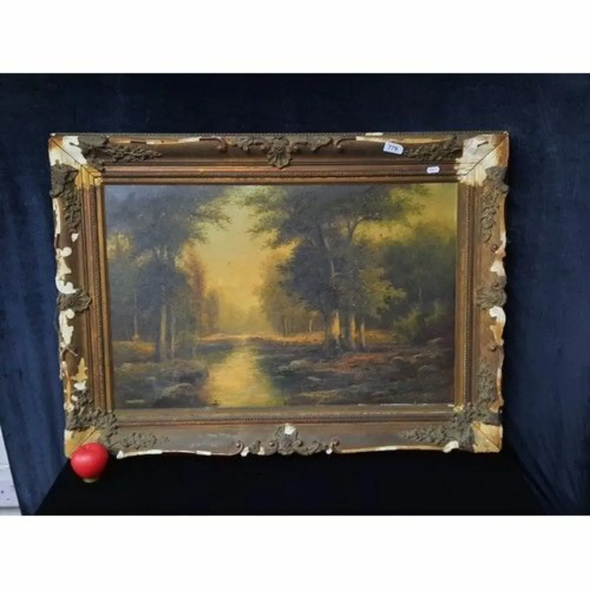 Art-Irish-Antique-Modern-Abstract-Oil-Acrylic - Image 2